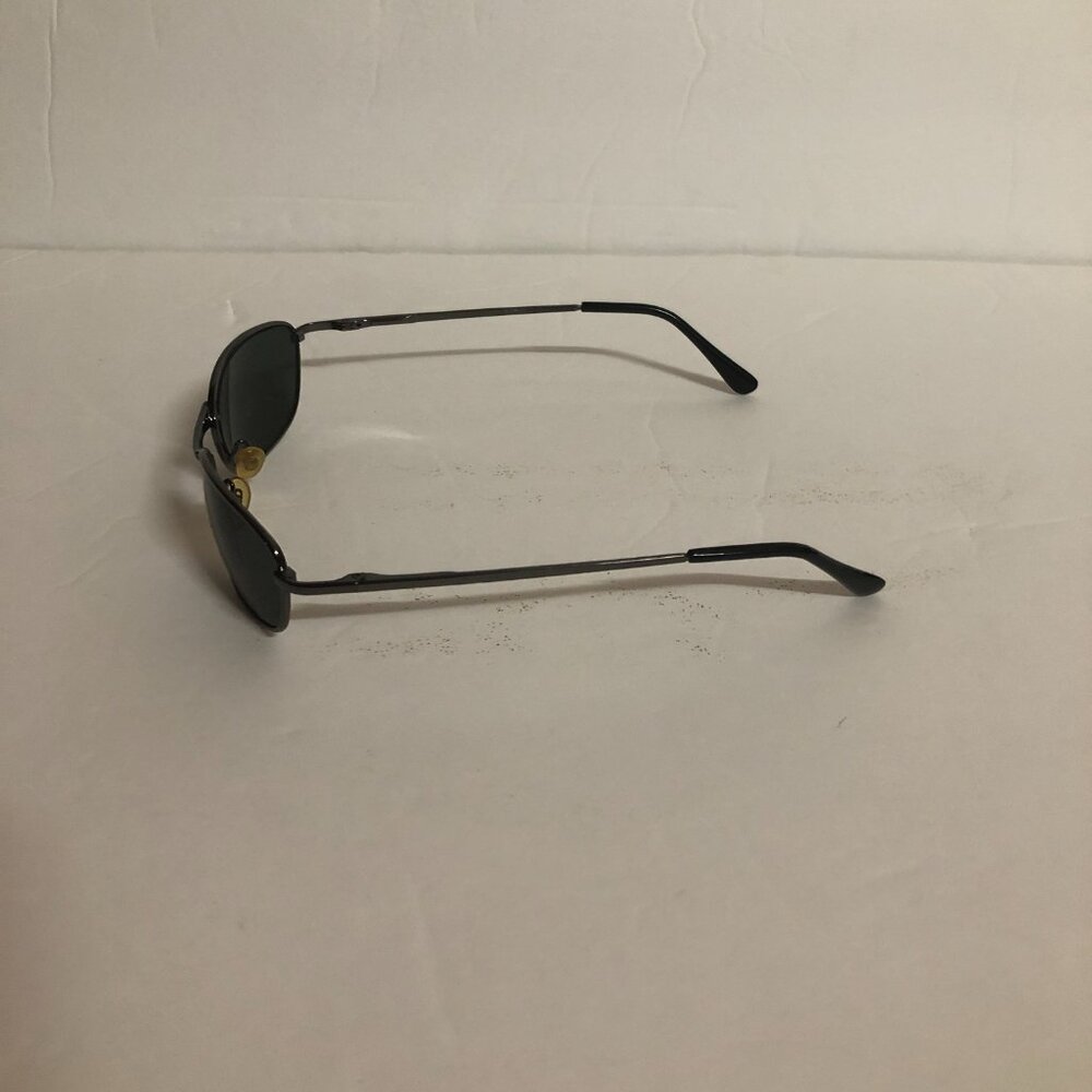 Black Wayfarer Sunglasses with Dark Lenses - Picture 3 of 7